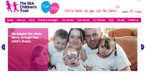 sick childrens trust website